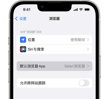 新泰苹果手机维修店分享如何在iPhone上设置默认浏览器 